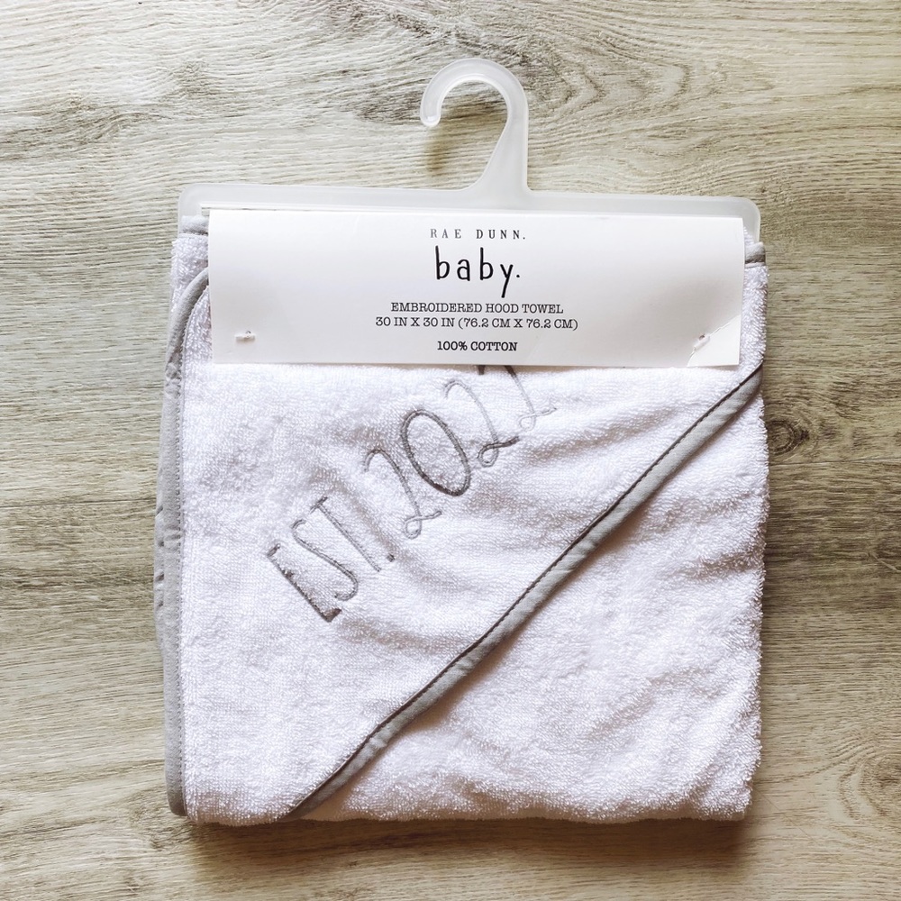 Rae Dunn Baby Towel